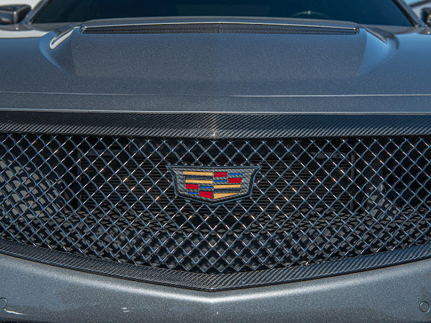 2016-2019 CTS-V V3 - CADILLAC CTS-V CARBON FIBER FRONT GRILLE TRIM MOLDING REPLACEMENT